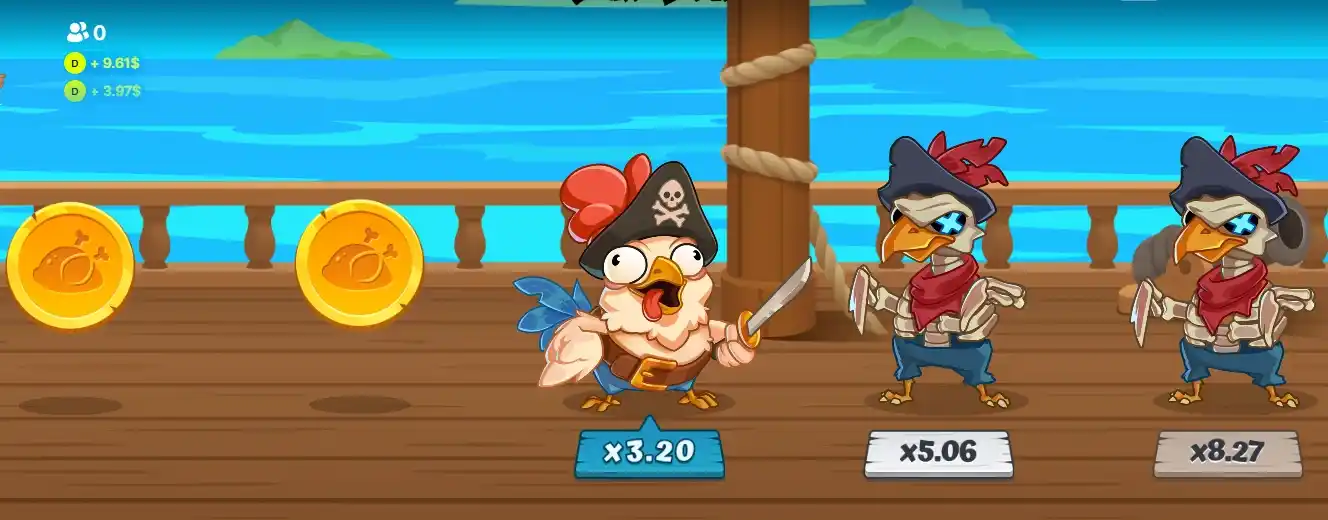 Chicken Pirate Mobile Game & App Download